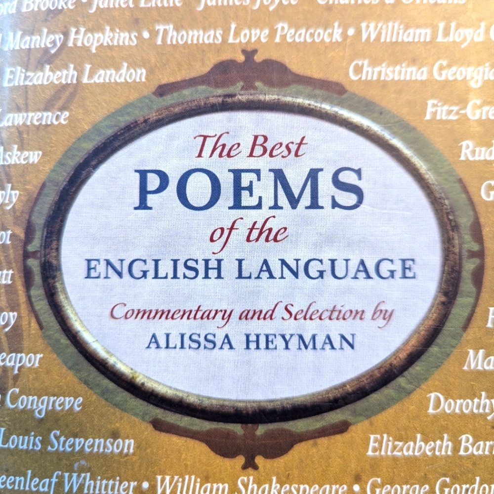 The Best Poems Of The English Language Hardcover Book
